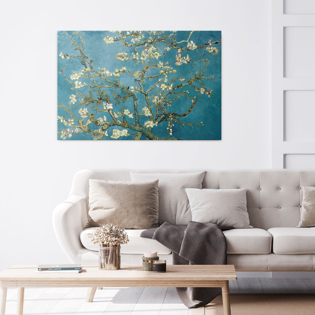 ALMOND BLOSSOM Stampa su tela orizzontale