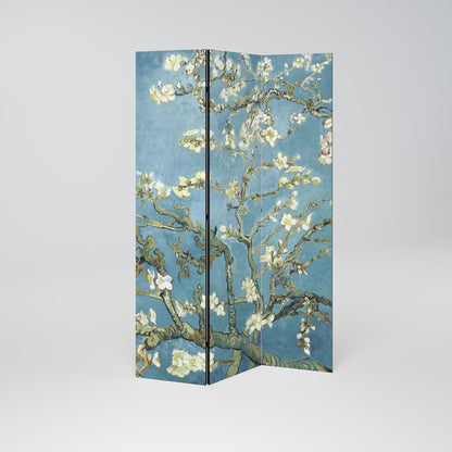 ALMOND BLOSSOM - Divisorio decorativo per ambienti a 3 pannelli