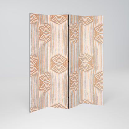 Divisorio decorativo per ambienti GEOMETRIC GLEAM a 4 pannelli