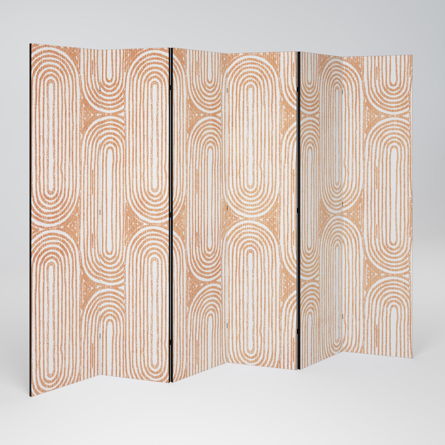 Divisorio decorativo per ambienti GEOMETRIC GLEAM a 6 pannelli