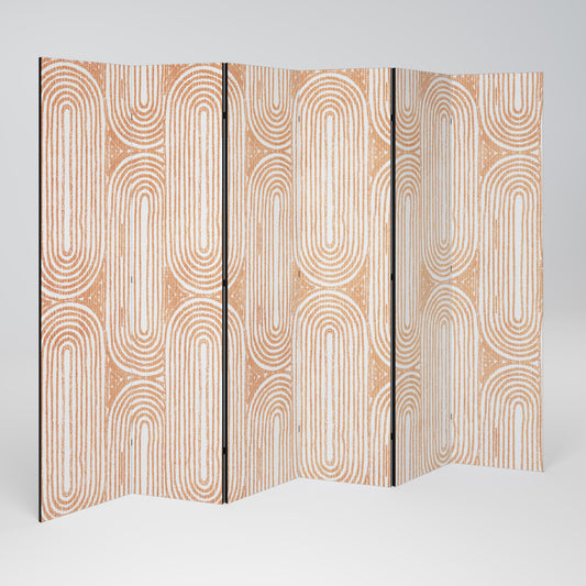 Divisorio decorativo per ambienti GEOMETRIC GLEAM a 6 pannelli