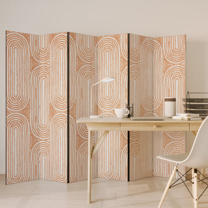 Divisorio decorativo per ambienti GEOMETRIC GLEAM a 6 pannelli
