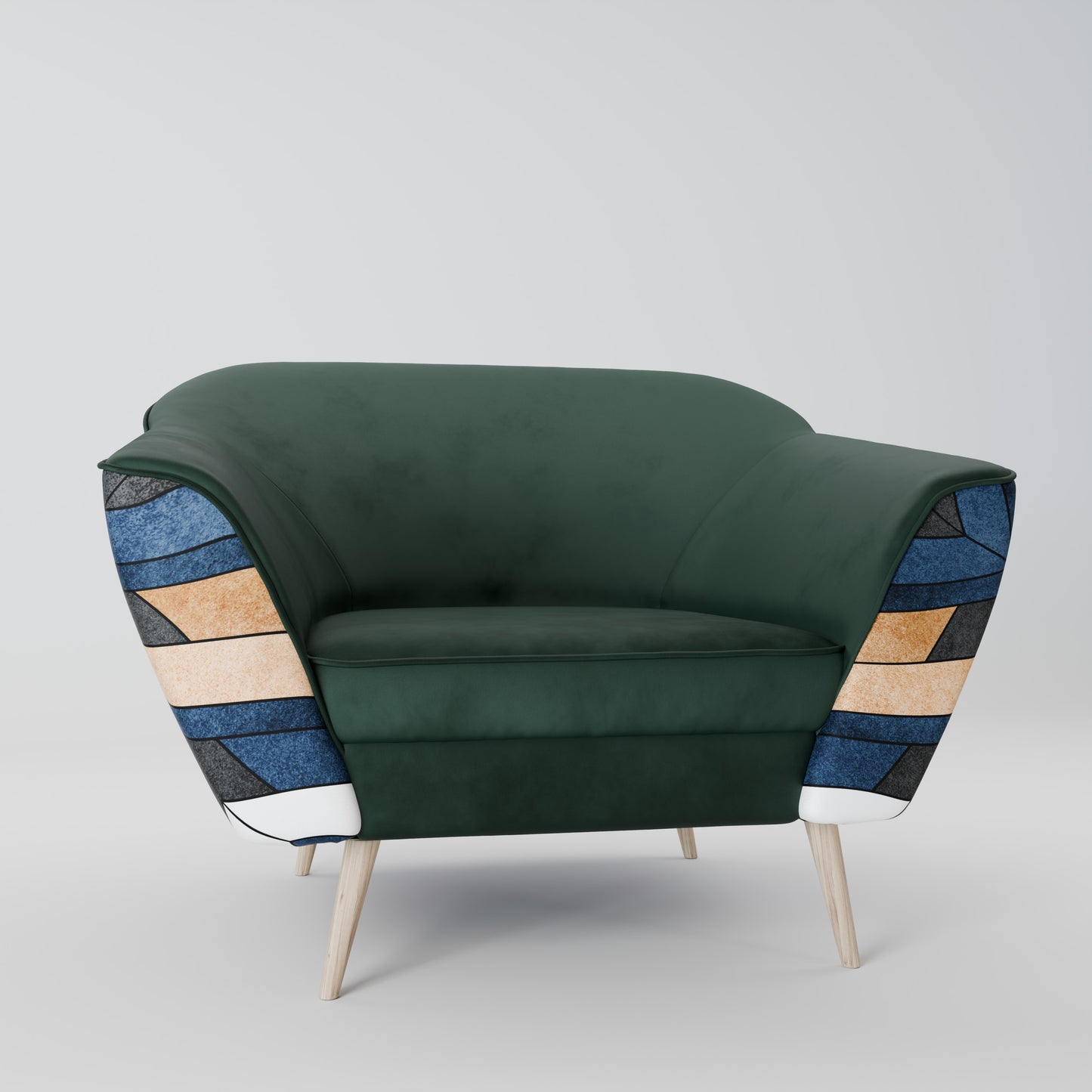 ARTFUL GEOMETRY AURORA Poltrona