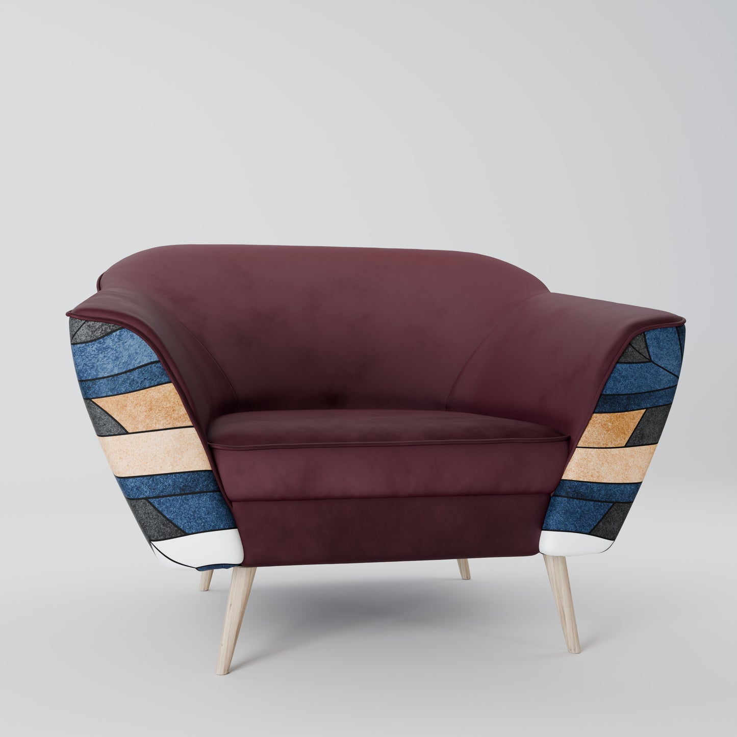 ARTFUL GEOMETRY AURORA Poltrona