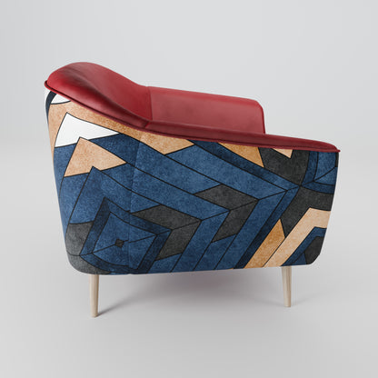 ARTFUL GEOMETRY AURORA Poltrona