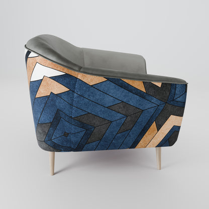 ARTFUL GEOMETRY AURORA Poltrona