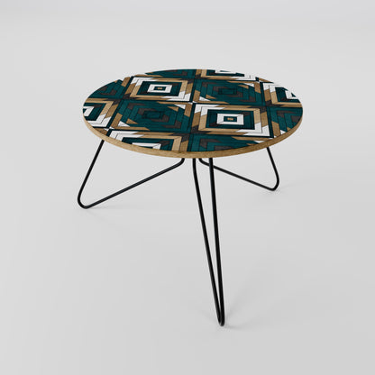 Tavolino da caffè GEOMETRIA ARTISTICA 60