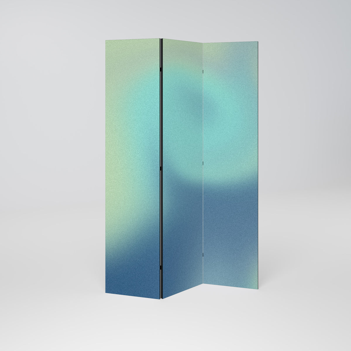 ETHEREAL SHADES UNVEILED Paravento Decorativo a 3 Pannelli