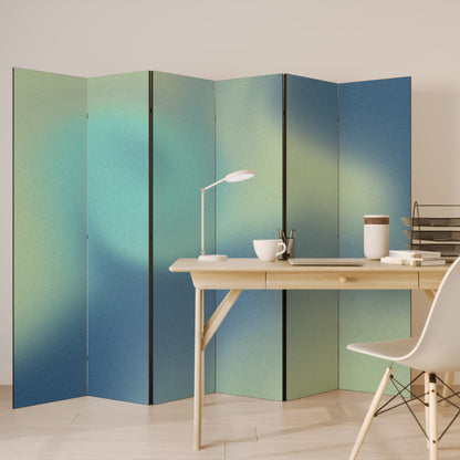 TONALITÀ ETEREE SVELATE Divisorio decorativo per ambienti a 6 pannelli
