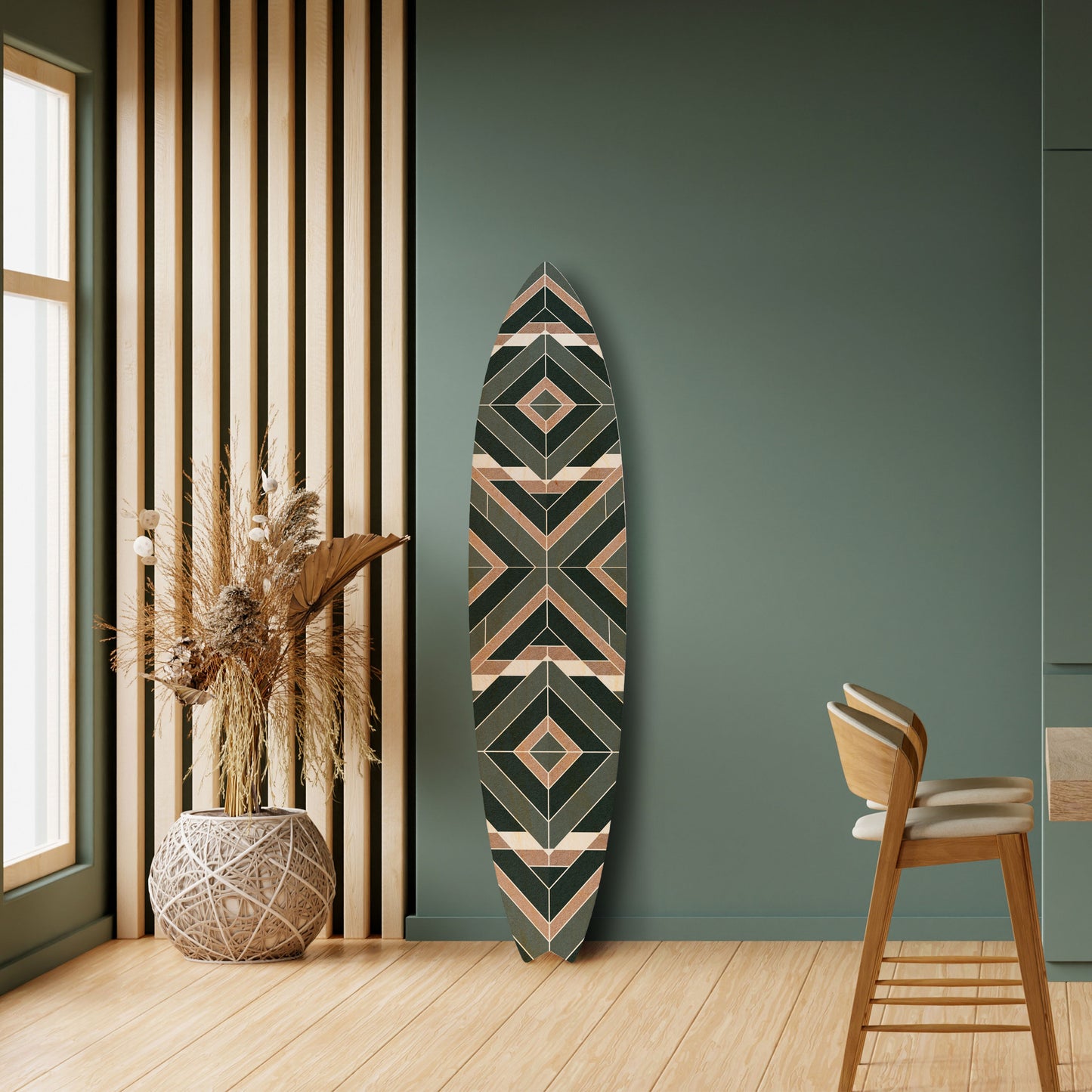 DIMENSION DELIGHTS Decorative Plywood Surfboard