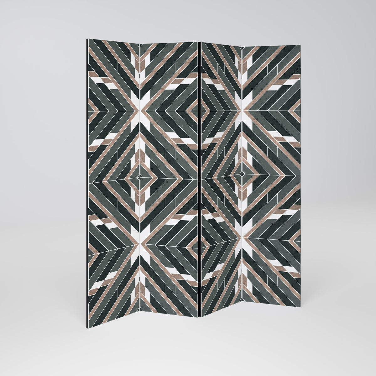 DIMENSION DELIGHTS Paravento Decorativo a 4 Pannelli