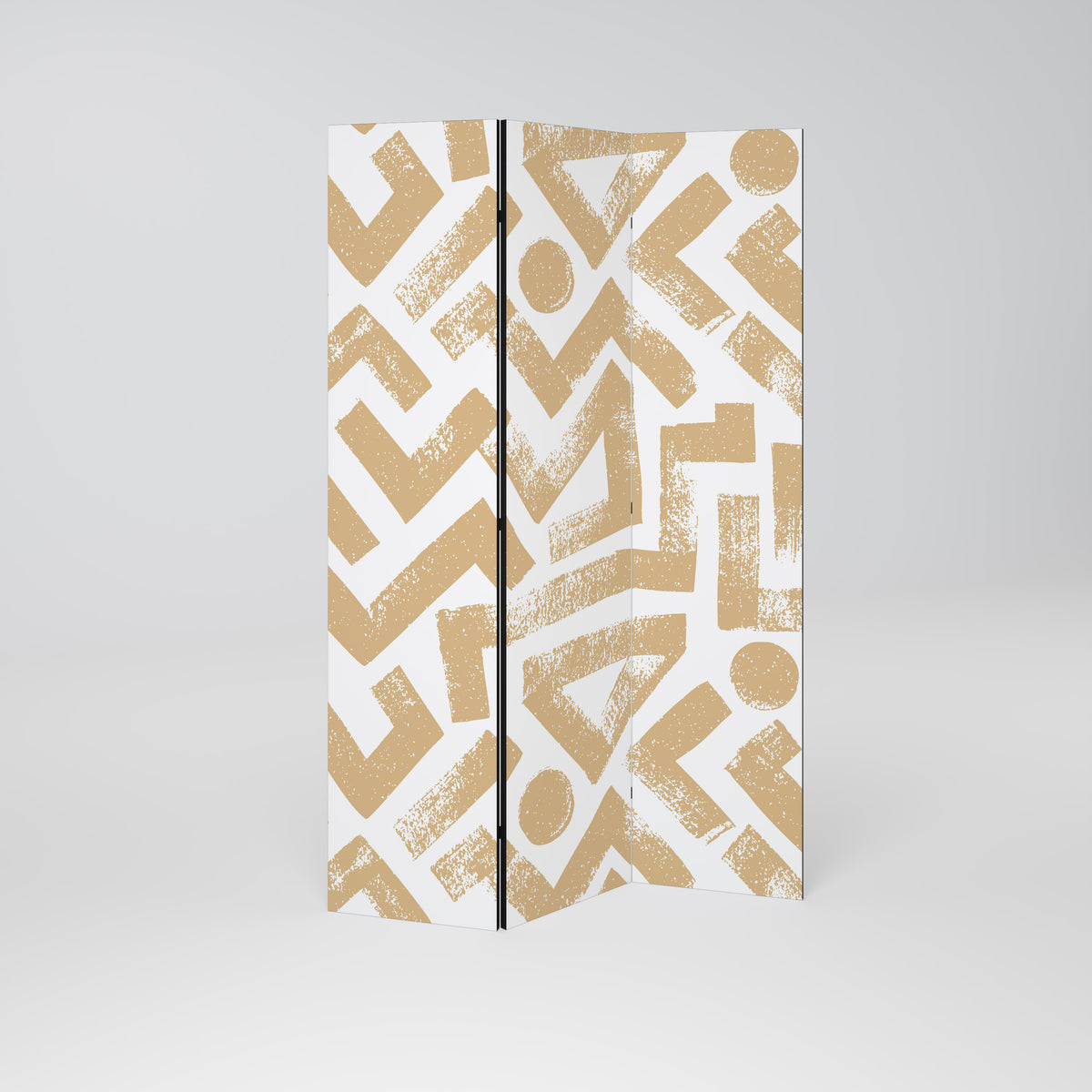 CLUSTER CRAFTS Paravento Decorativo a 3 Pannelli