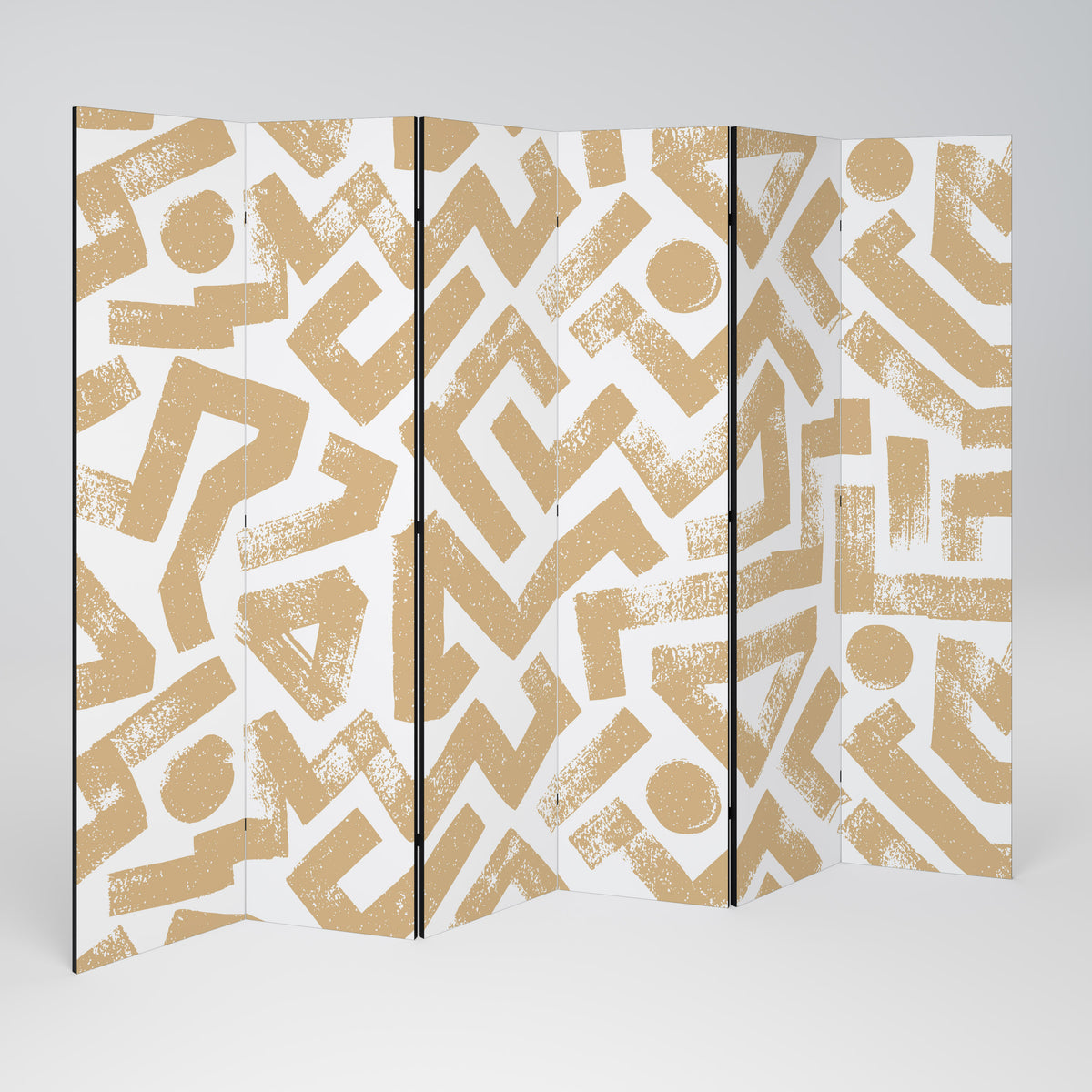 CLUSTER CRAFTS Paravento Decorativo a 6 Pannelli