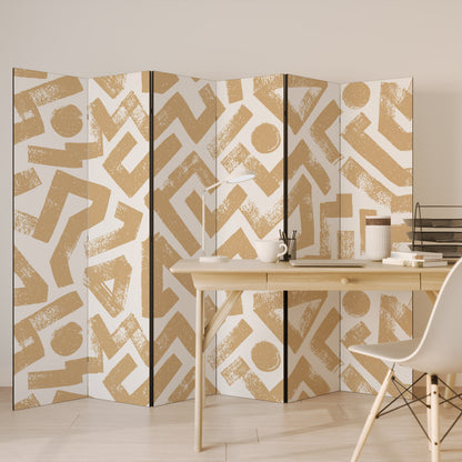 CLUSTER CRAFTS Divisorio decorativo per ambienti a 6 pannelli