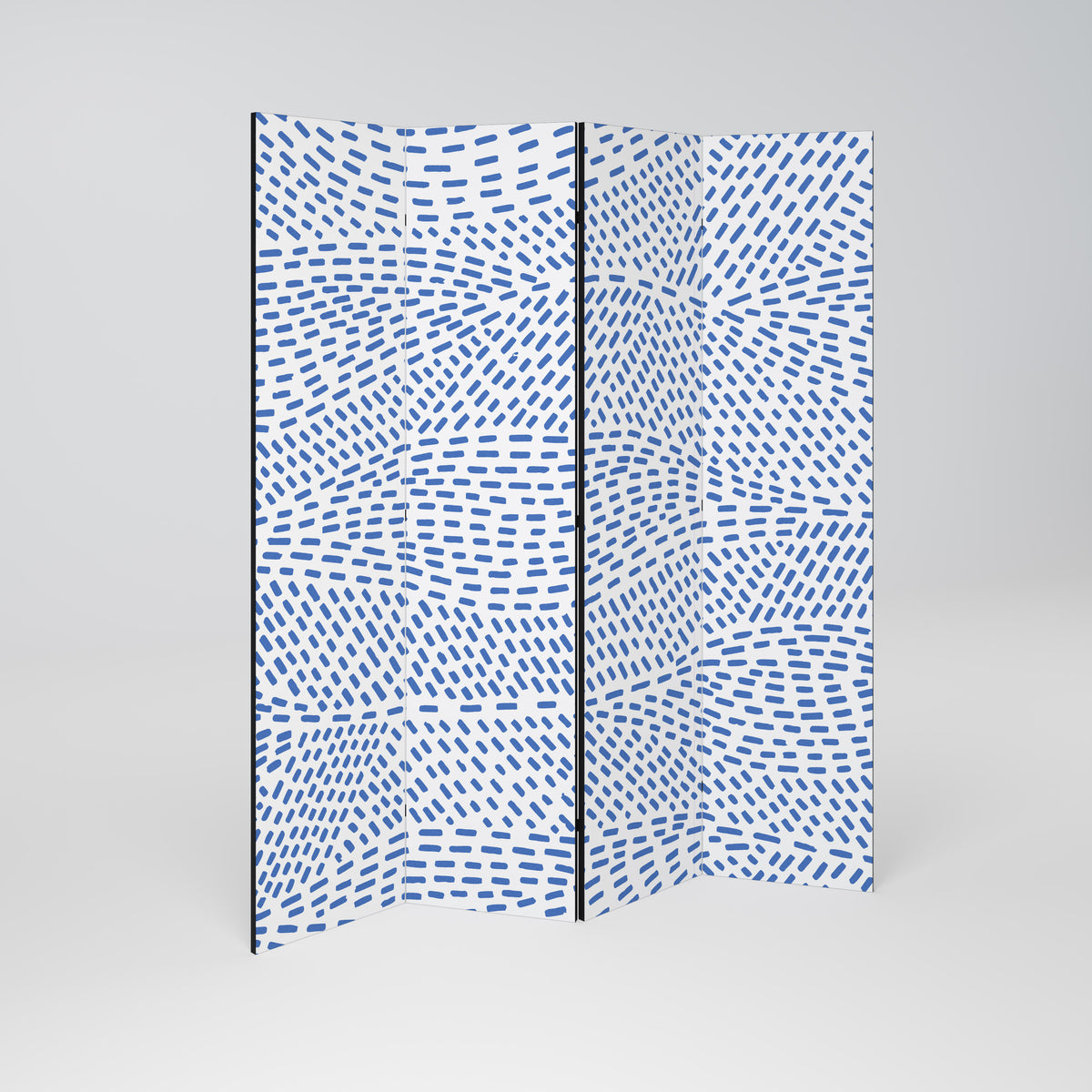HEAVENLY SHREDS Decorative 4-Panel Room Divider