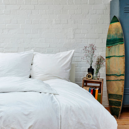 EMERALD MELANCHOLY Decorative Plywood Surfboard