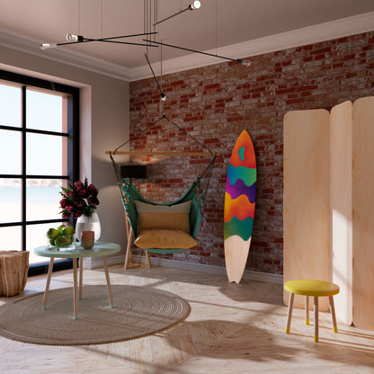 BRIGHT ESSENCE Decorative Plywood Surfboard