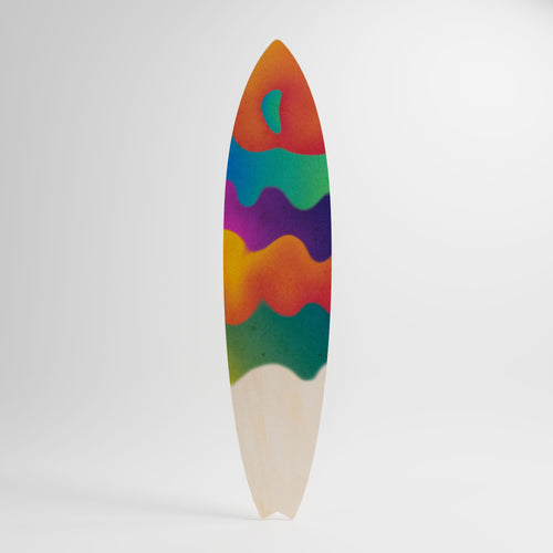 BRIGHT ESSENCE Surfboard Decorative Panel