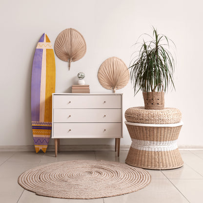 TROPICAL DREAM SHAPE Decorative Plywood Surfboard