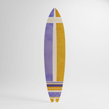 TROPICAL DREAM SHAPE Decorative Plywood Surfboard