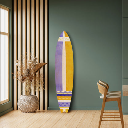 TROPICAL DREAM SHAPE Decorative Plywood Surfboard