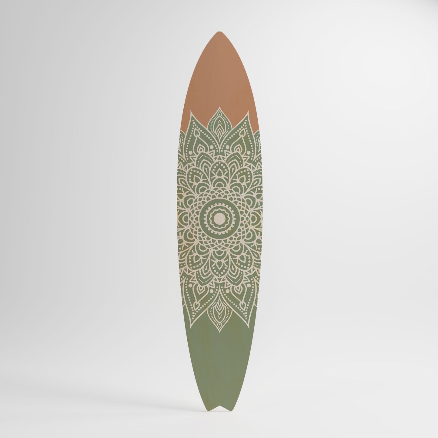 MANDALA WAVE DANCE Decorative Plywood Surfboard