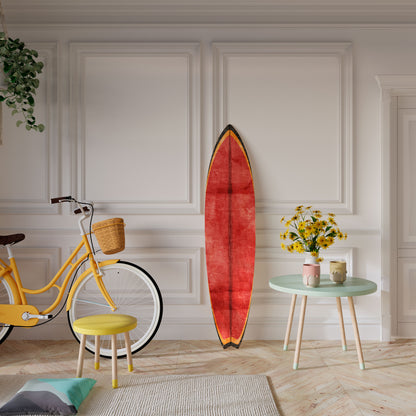 SCARLET EDGE Tavola da surf decorativa in compensato