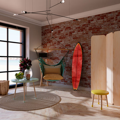 SCARLET EDGE Tavola da surf decorativa in compensato