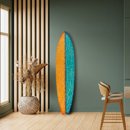 RUSTIC SHORE Tavola da surf decorativa in compensato