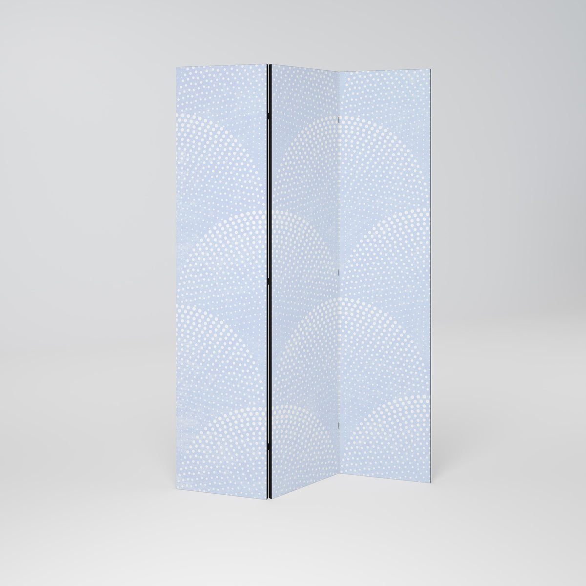 HARMONIOUS CURVES DISPLAY Paravento Decorativo a 3 Pannelli