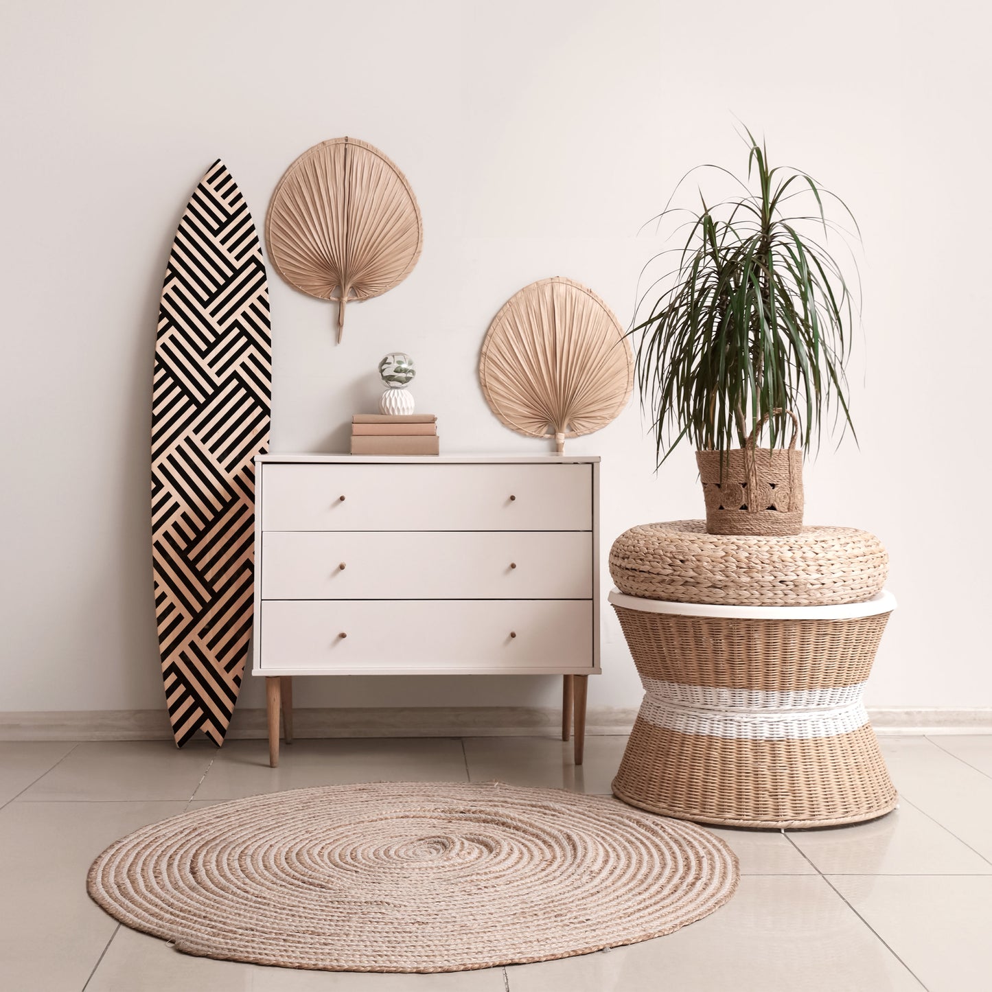 TEMPORARY SEQUENCE Surfboard Decorative Panel