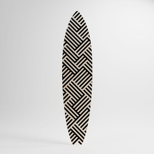 TEMPORARY SEQUENCE Tavola da surf decorativa in compensato