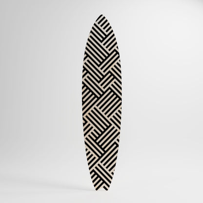 TEMPORARY SEQUENCE Decorative Plywood Surfboard