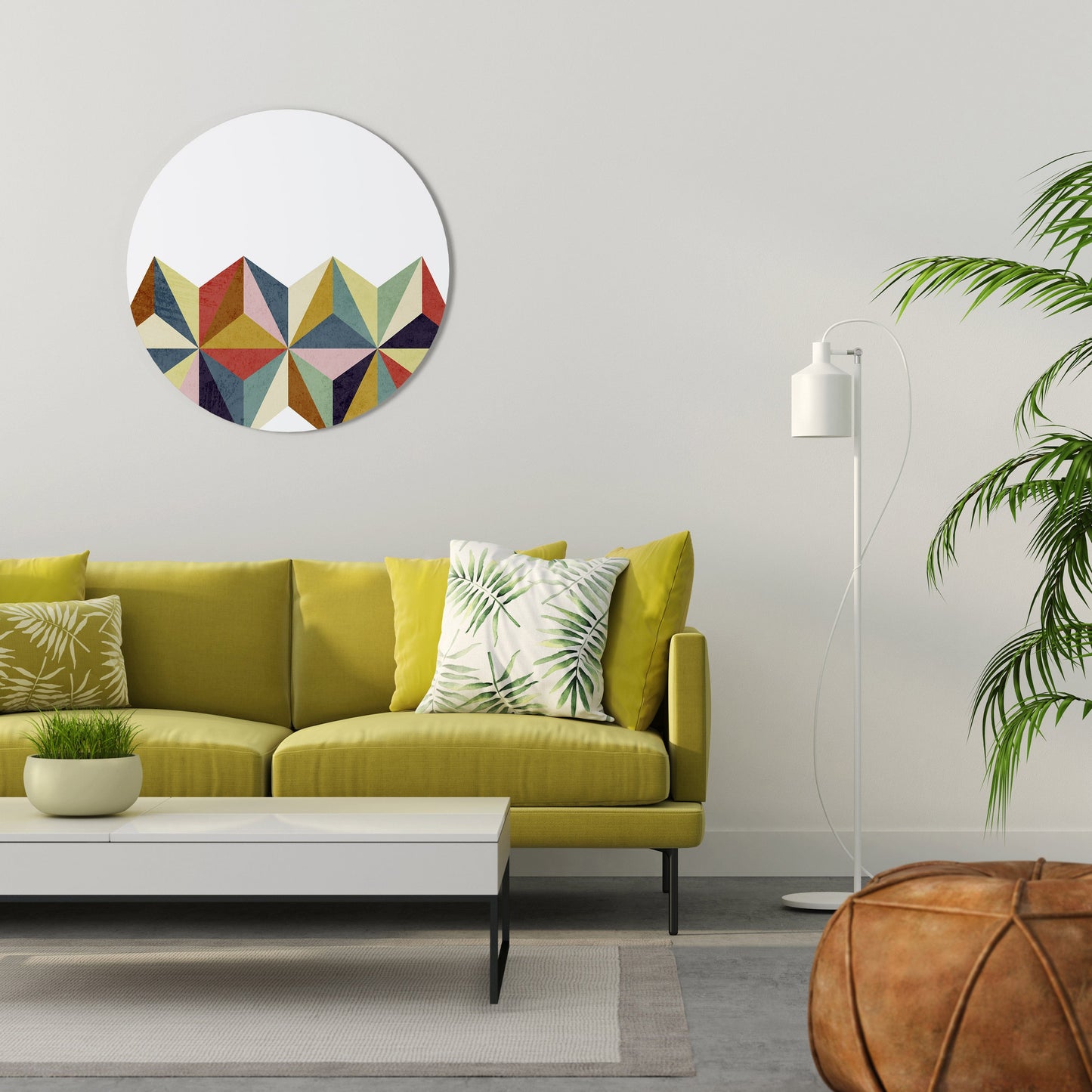 TESSELATE TREASURES - Decorazione murale rotonda