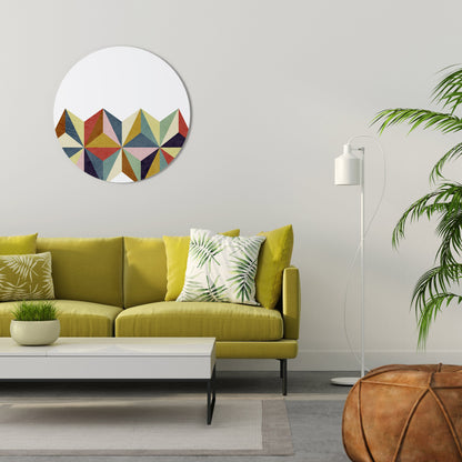 TESSELATE TREASURES - Decorazione murale rotonda