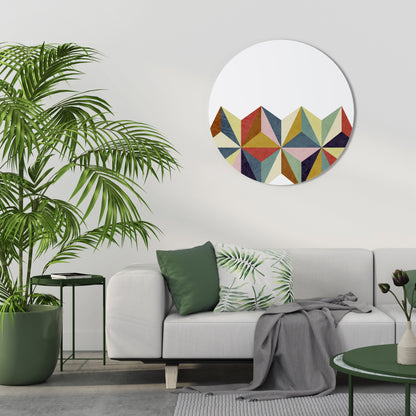 TESSELATE TREASURES - Decorazione murale rotonda