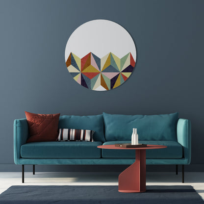 TESSELATE TREASURES - Decorazione murale rotonda