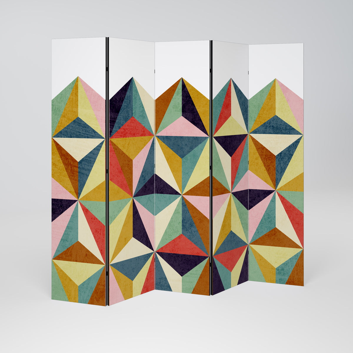 TESSELATE TREASURES Paravento Decorativo a 5 Pannelli