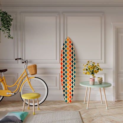 COLORFUL NOSTALGIA Surfboard Decorative Panel