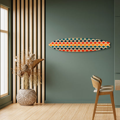 COLORFUL NOSTALGIA Surfboard Decorative Panel