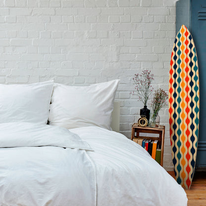 COLORFUL NOSTALGIA Surfboard Decorative Panel