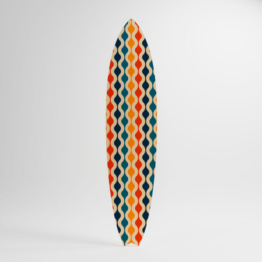 COLORFUL NOSTALGIA Decorative Plywood Surfboard
