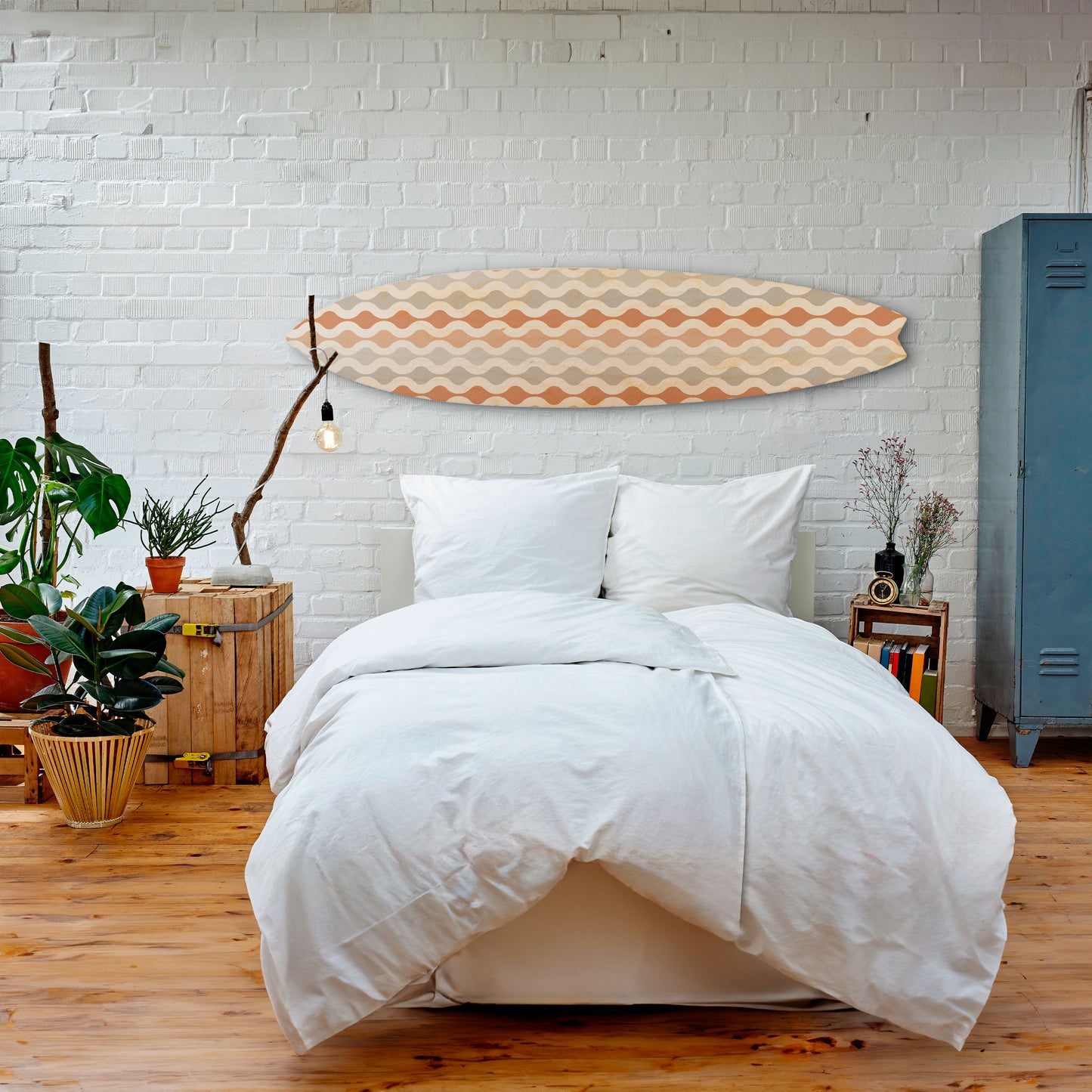 HAZY NOSTALGIA Decorative Plywood Surfboard