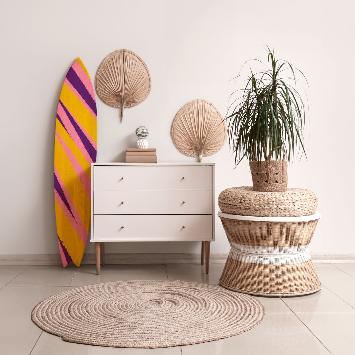 DREAMS COME TRUE Surfboard Decorative Panel