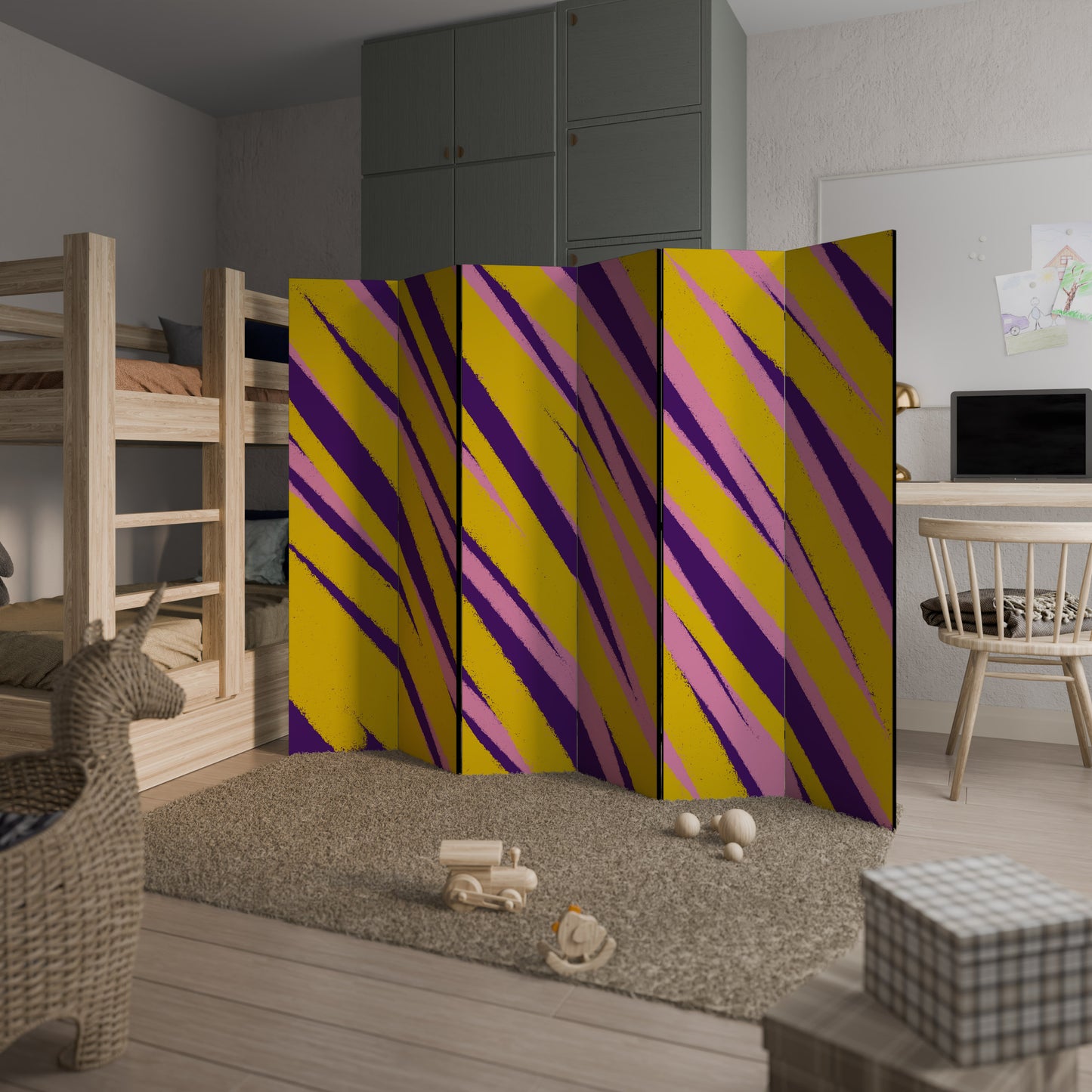 I SOGNI DIVENTANO REALTÀ Divisorio decorativo a 6 pannelli