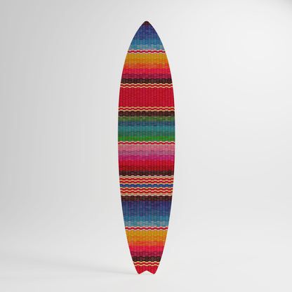ETHNIC MEXICAN Decorative Plywood Surfboard