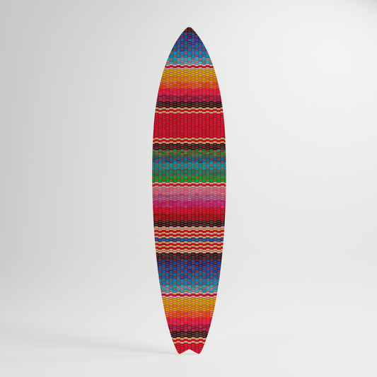 ETHNIC MEXICAN Decorative Plywood Surfboard