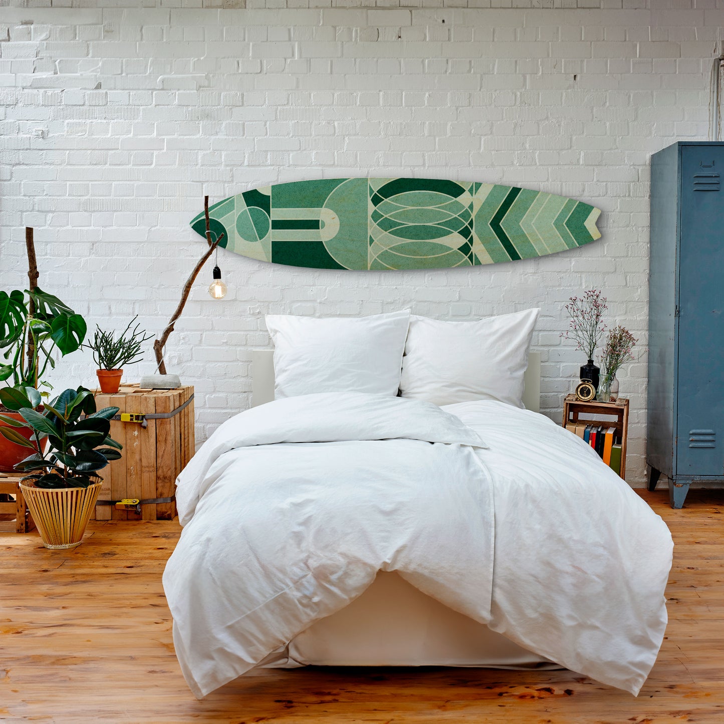 HARMONIC GRID Surfboard Decorative Panel