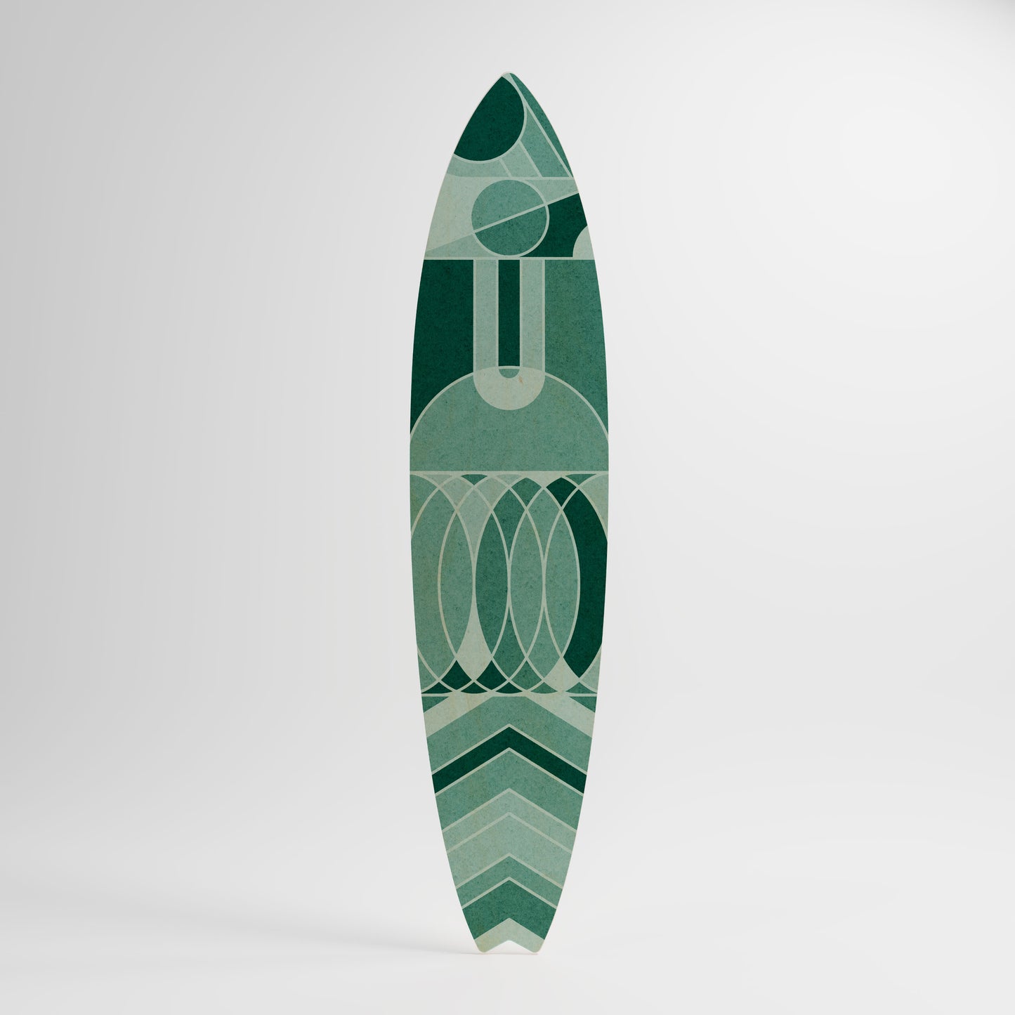 HARMONIC GRID Decorative Plywood Surfboard