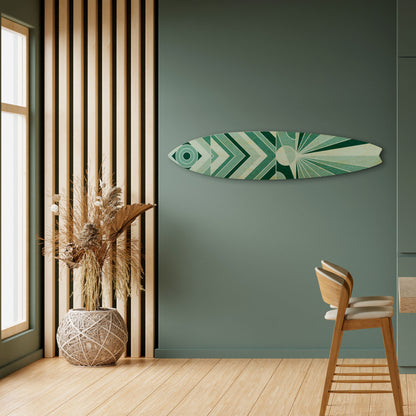 DYNAMIC GRID Decorative Plywood Surfboard